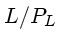 $ L/P_{L}$